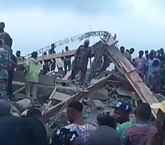 Breaking: A building has collapsed in Ibadan, two?days after the tragic experience in Lagos