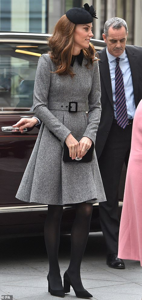 Kate Middleton joins The Queen for their first ever joint official engagement together