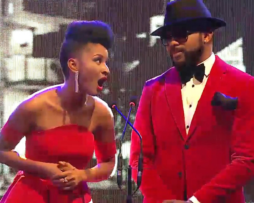 Between Adesua Etomi, her hubby Banky W and his American accent