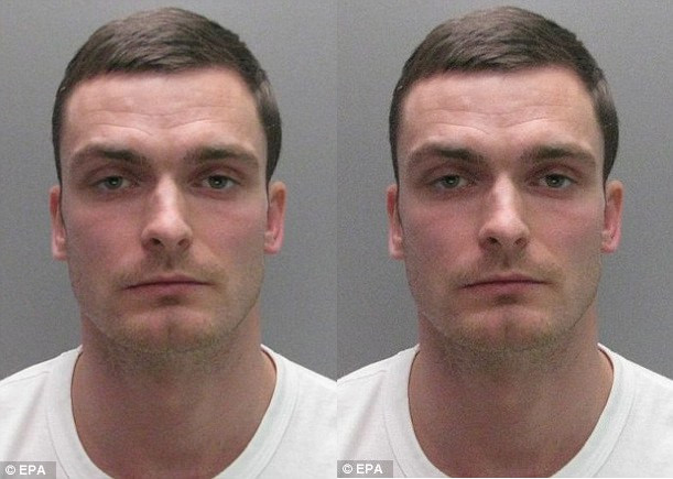Ex-footballer Adam Johnson is banned from seeing his four-year-old daughter alone as he