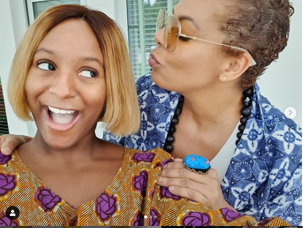 DJ Cuppy shares new glowing photos with her beautiful mom Nana Otedola