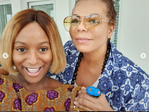 DJ Cuppy shares new glowing photos with her beautiful mom Nana Otedola
