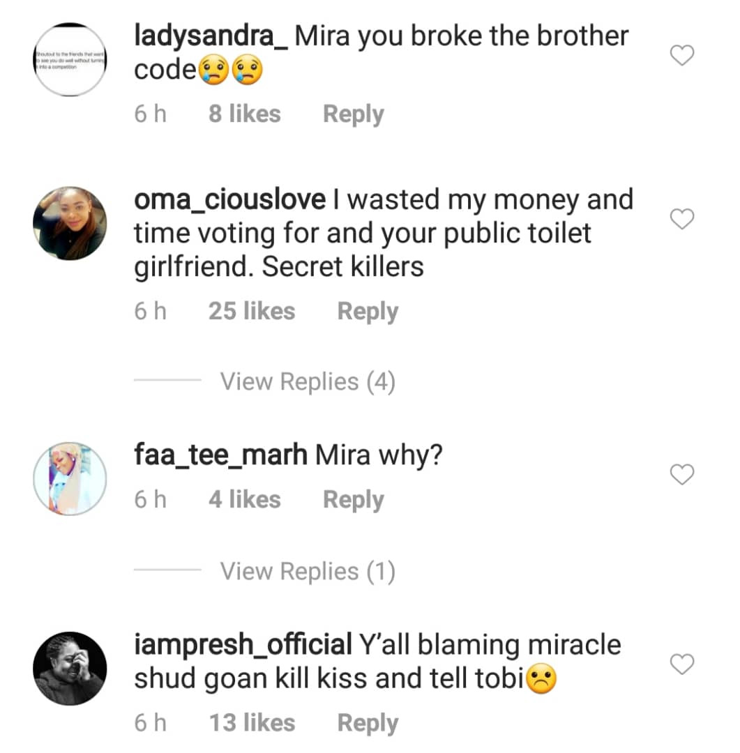 Nigerians storm Miracle