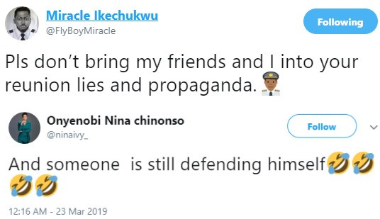 Nina and Miracle throw shade at each other after Tobi/Alex sexual encounter was revealed