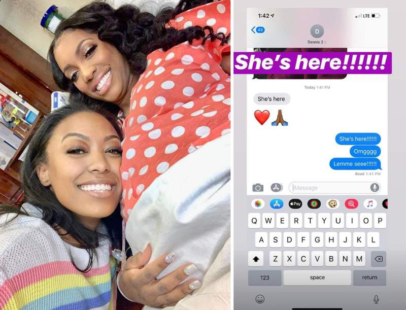 Reality star, Porsha Williams welcomes a baby girl with fiance Dennis McKinley