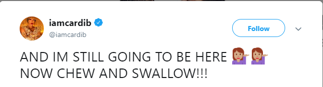 Old video of Cardi B admitting she used sex to drug and rob men of their money surfaces online and she reacts (Watch)