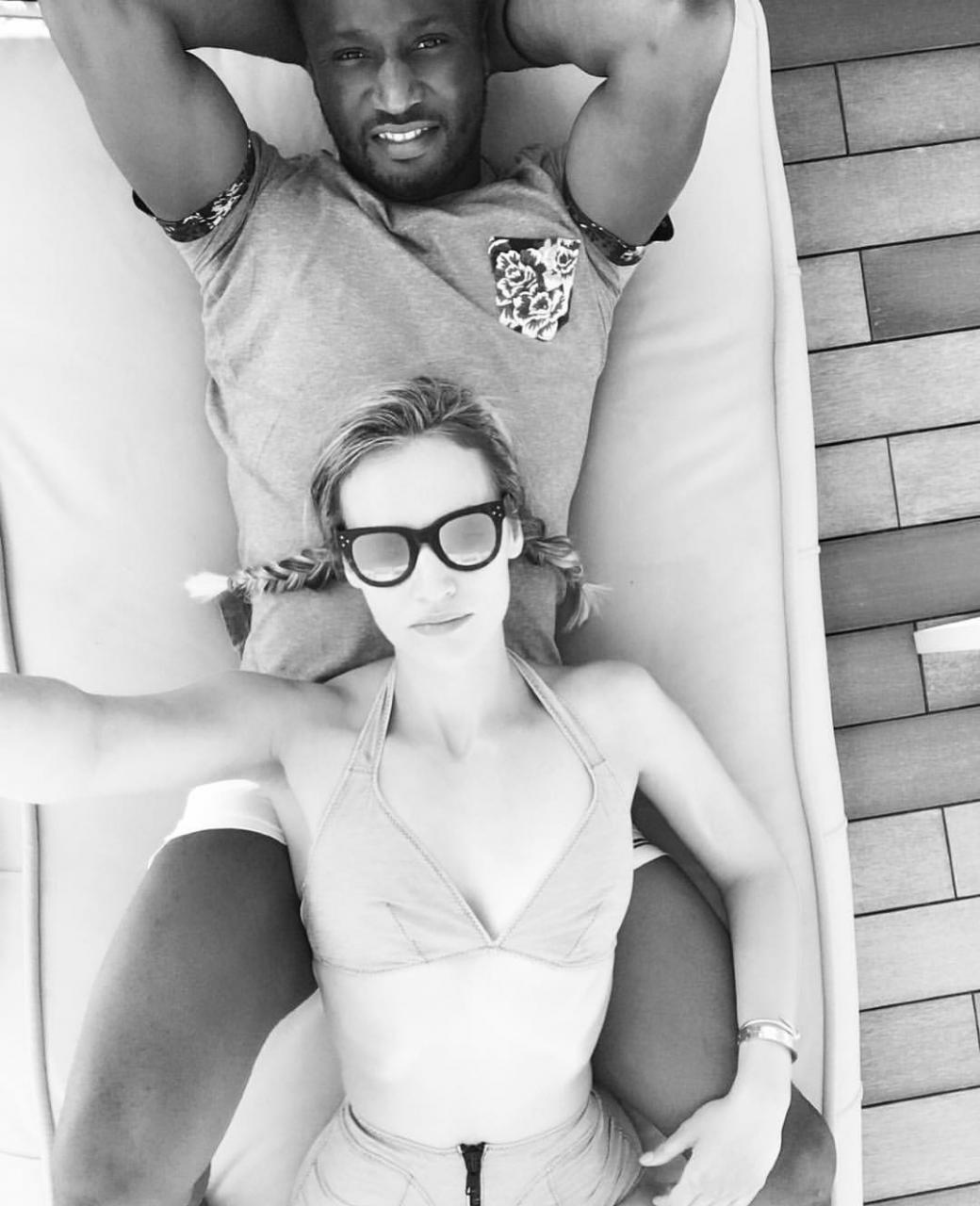 Cute photo of Mikel Obi and his partner, Olga