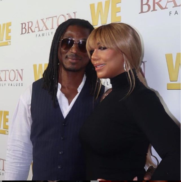 Tamar Braxton and her new Nigerian boyfriend David Adefeso make their red carpet debut at Braxton Family Values premiere (Photos)