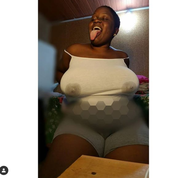 Busty Ghanaian model who doesn