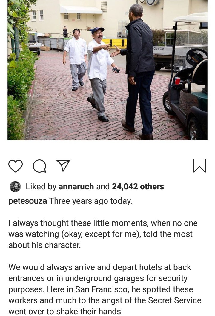 Former White House photographer shares never-before-seen photo of Barack Obama to show a side of him few people ever saw