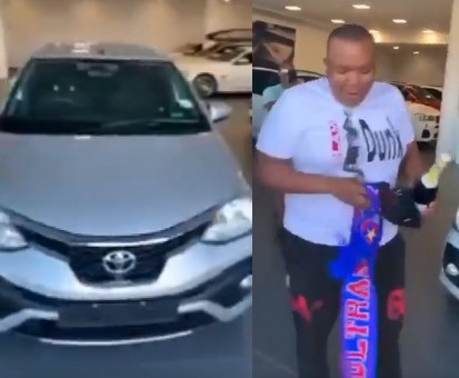 Video: South African men buy their friend a car because they are tired of picking him up