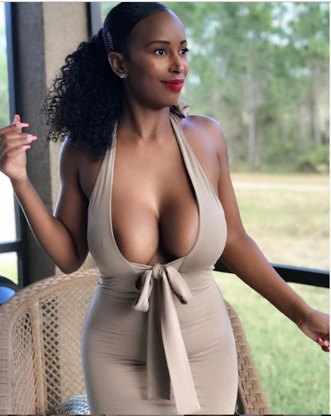 Meet this hot IG model with jaw-dropping boobs causing a stir online? (Photos)