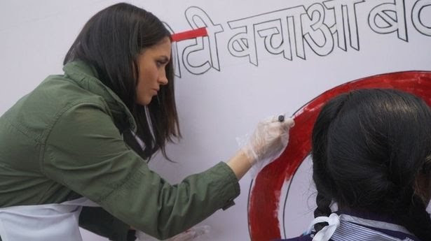 New unseen video of Meghan Markle on humanitarian visit to India emerges 
