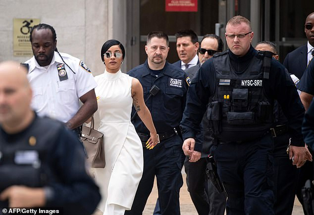 Cardi B arrives in court in ,000 outfit as she rejects plea deal in strip club assault case?