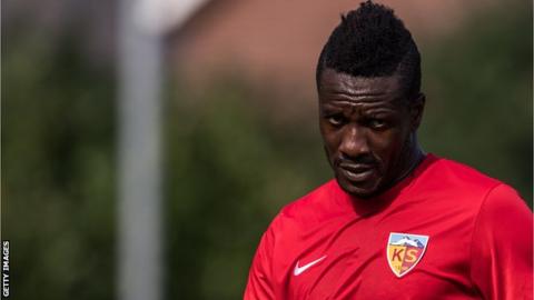 Ghana's Asamoah Gyan
