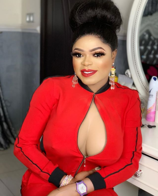 Bobrisky flashes his