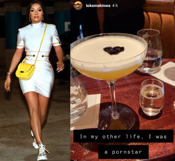 In my other life, I was a pornstar- Toke Makinwa