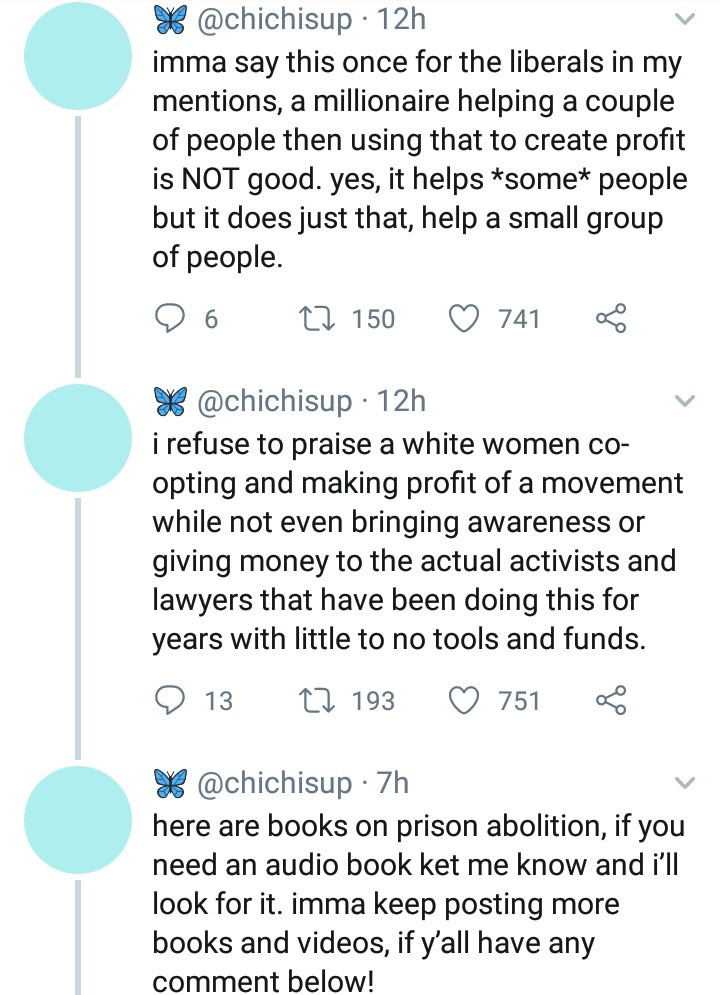 Argument ensues on Twitter as Kim Kardashian is criticized for profiting from her criminal justice reforms by turning it into a reality show