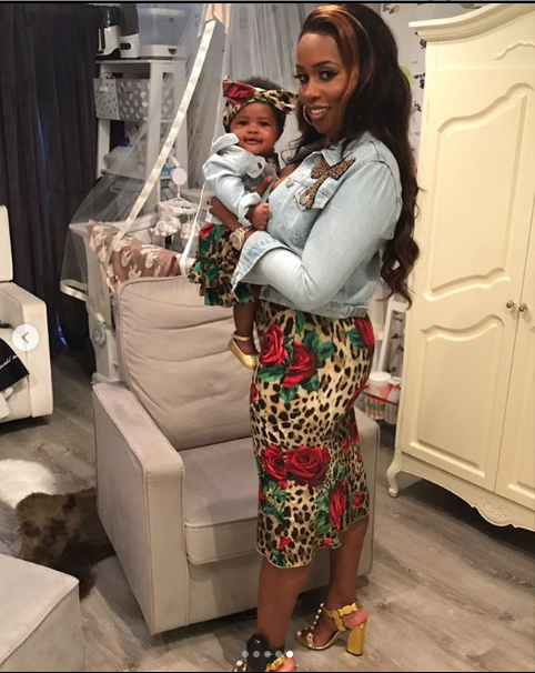 Rapper, Remy Ma and her daughter MacKenzie rock matching outfits in adorable photos