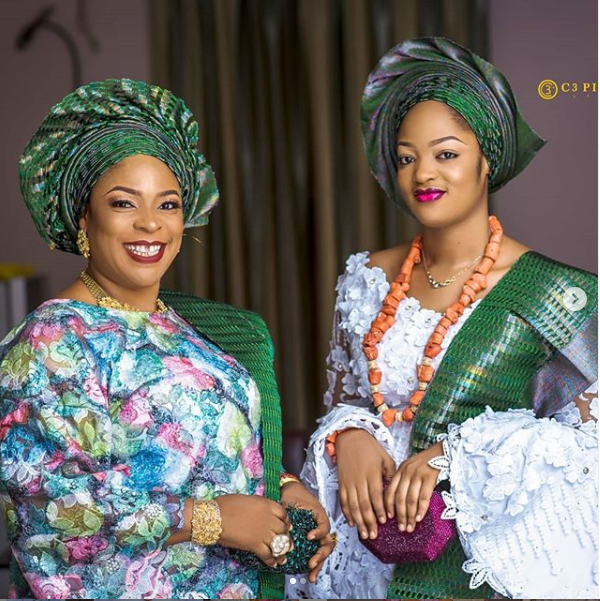 Ooni of Ife?s wife and her mum pose in new beautiful photos