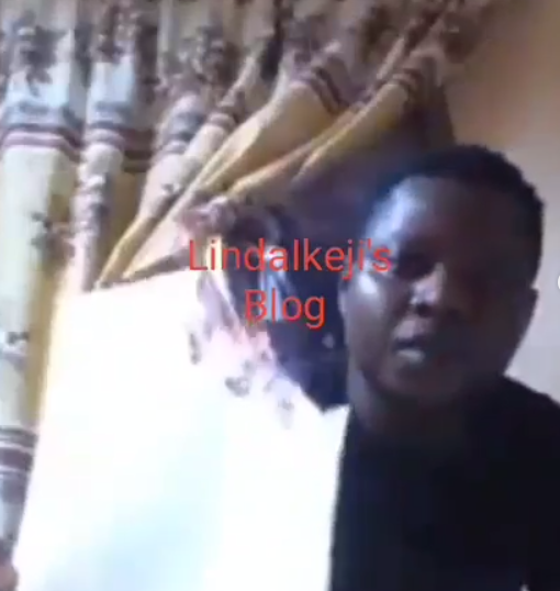 Depressed Nigerian man sets his BSc and NYSC certificates on fire after being unable to secure a job five years after graduation (video)