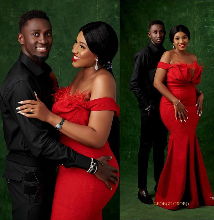 Check out stunning pre-wedding photos of Super Eagles star Wilfred Ndidi and his lover, Dinma