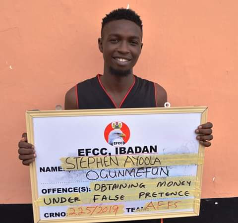  Photos: Young man all smiles as he, three others bag jail terms for internet fraud in Abeokuta