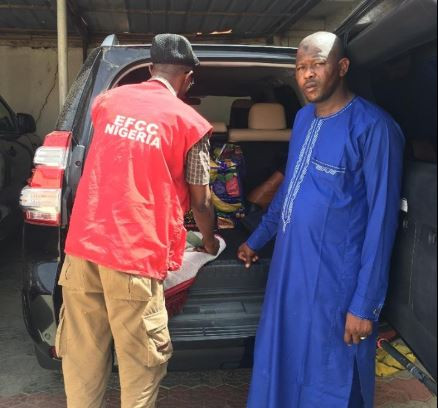 Photos:?4 Ghana Must Go bags containing Sixty Million Naira recovered from Zamfara State