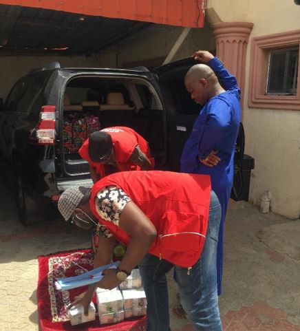 Photos:?4 Ghana Must Go bags containing Sixty Million Naira recovered from Zamfara State