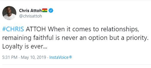 Chris Attoh grilled by U.S police over his cryptic tweet hours before his new wife, Bettie?s death