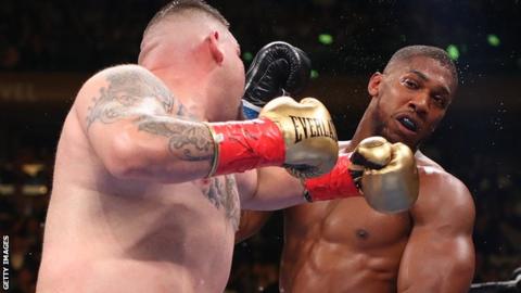 Ruiz stopped Joshua in the seventh round at Madison Square Garden