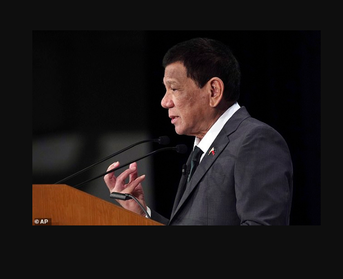 Philippines President Rodrigo Duterte claims he used to be gay but