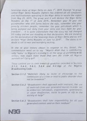 NBC threatens AIT over ?anti-government reports? (Photos)