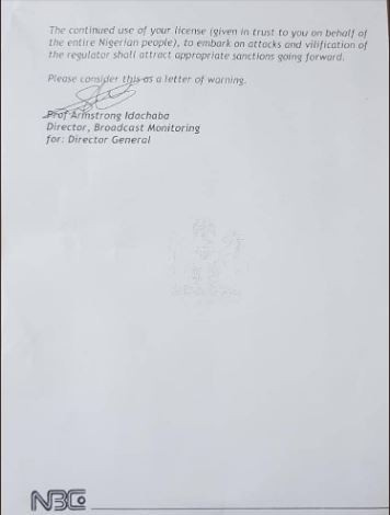 NBC threatens AIT over ?anti-government reports? (Photos)