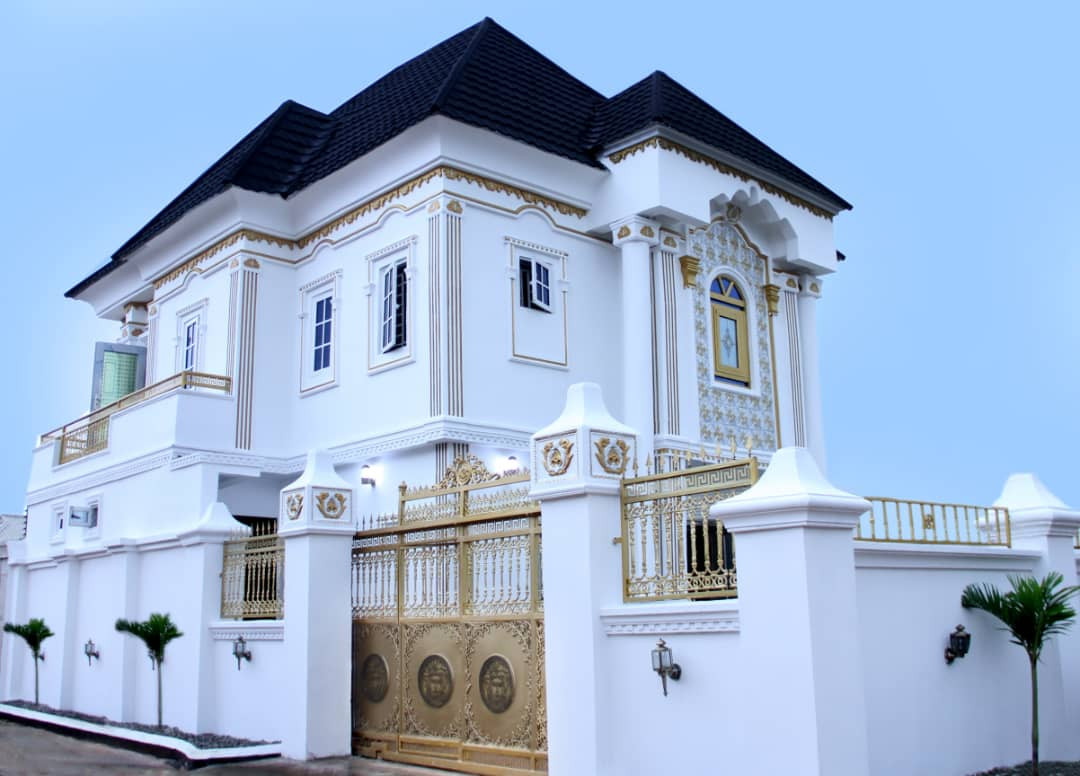 Comedian, I Go Dye, gifts his son a massive house as he turns 9 today (photos)