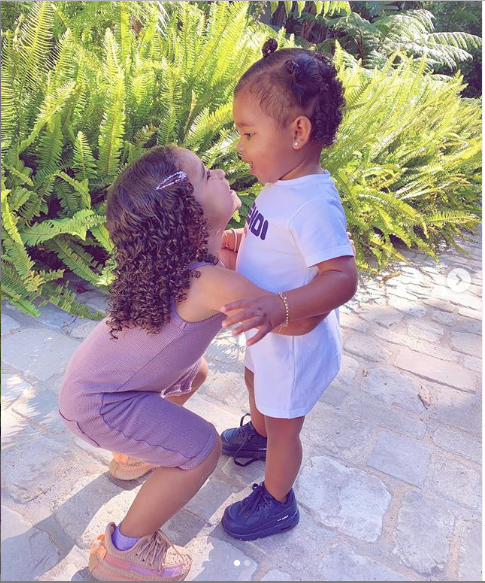 Khloe Kardashian shares adorable photos of her daughter True Thompson posing with her cousin, Dream 