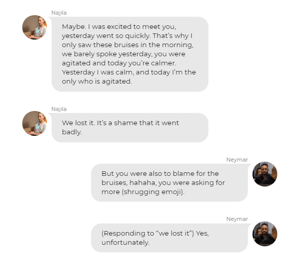 WhatsApp conversations between Neymar and rape accuser Najila Trindade released (Screenshots)