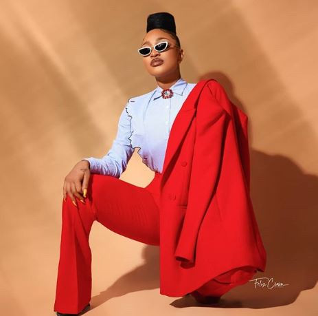 Lady In Red! Tonto Dikeh celebrates 34th birthday with new photos