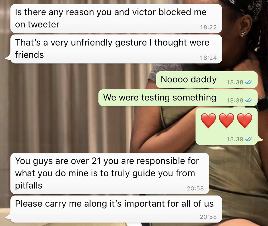 Nigerian siblings block their father on Twitter but his reaction when he found out is so polite