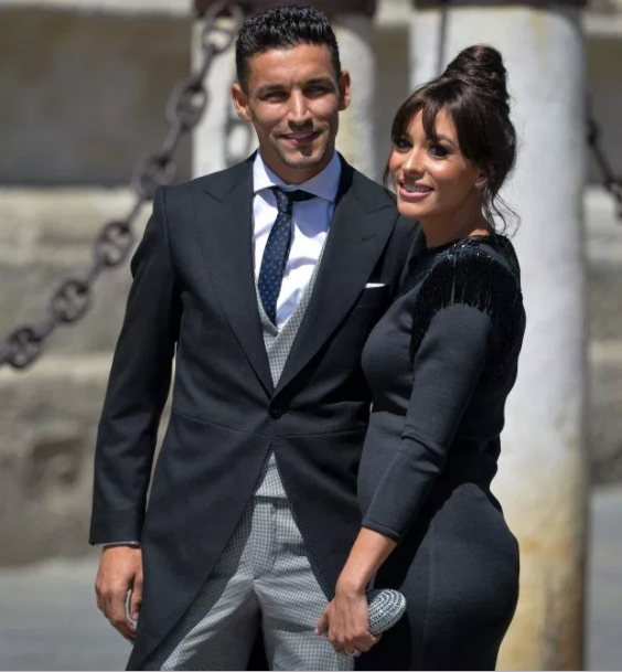 David and Victoria Beckham join football stars at Sergio Ramos