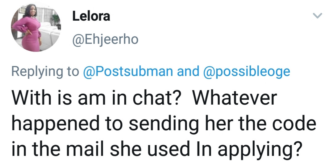 Twitter users divided over trending Whatsapp conversation between a lady and her prospective employee
