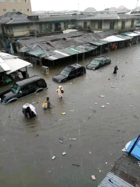 Viral photos show pathetic state of Abia roads after a heavy downpour