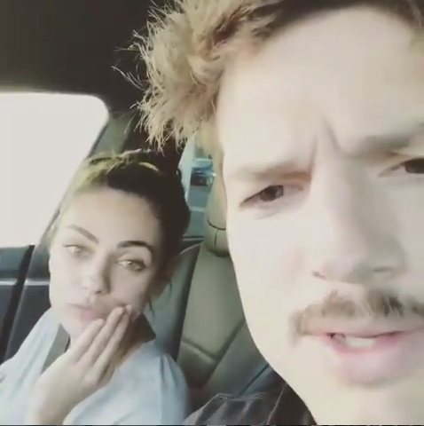 Ashton Kutcher and Mila Kunis react in the most hilarious way to split rumours (video)
