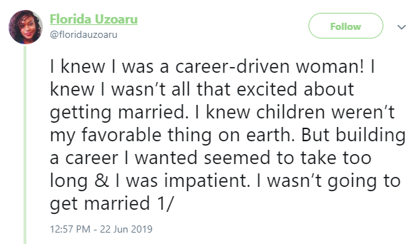 I regretted getting pregnant immediately after marriage - Bitter Nigerian feminist says