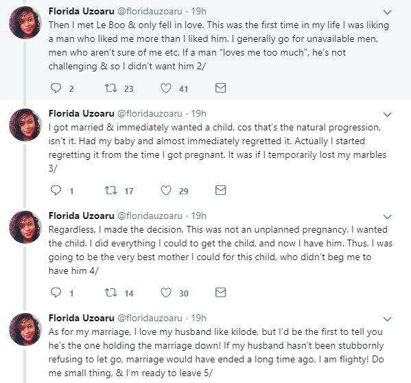 I regretted getting pregnant immediately after marriage - Bitter Nigerian feminist says