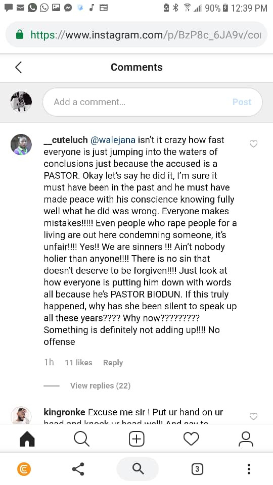 Simi, Waje, Kemi Adetiba, Lala Akindoju, other celebrities and IG users slam Wale Jana for defending alleged rapist pastor Biodun Fatoyinbo 