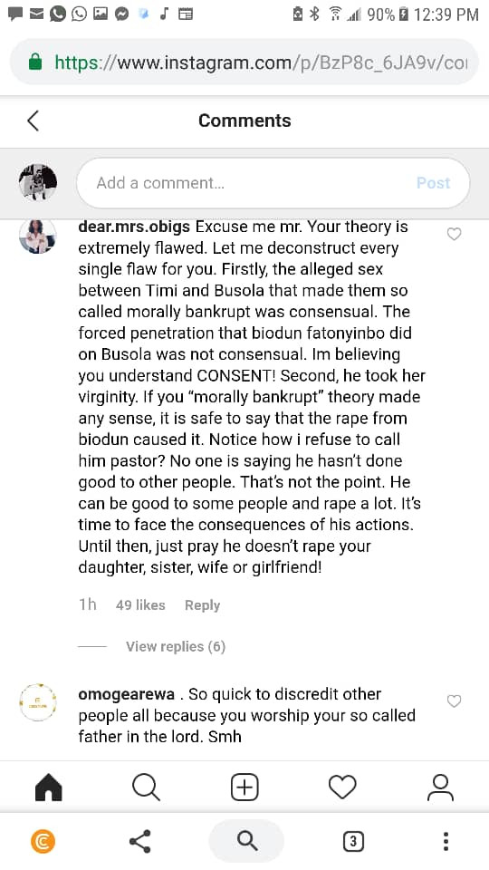 Simi, Waje, Kemi Adetiba, Lala Akindoju, other celebrities and IG users slam Wale Jana for defending alleged rapist pastor Biodun Fatoyinbo 