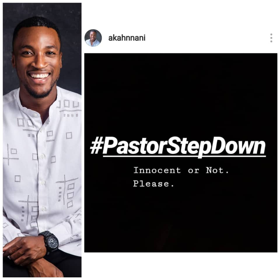 COZA member Akah Nnani asks Pastor Biodun Fatoyinbo, to step down immediately as Senior Pastor of the church following rape allegations