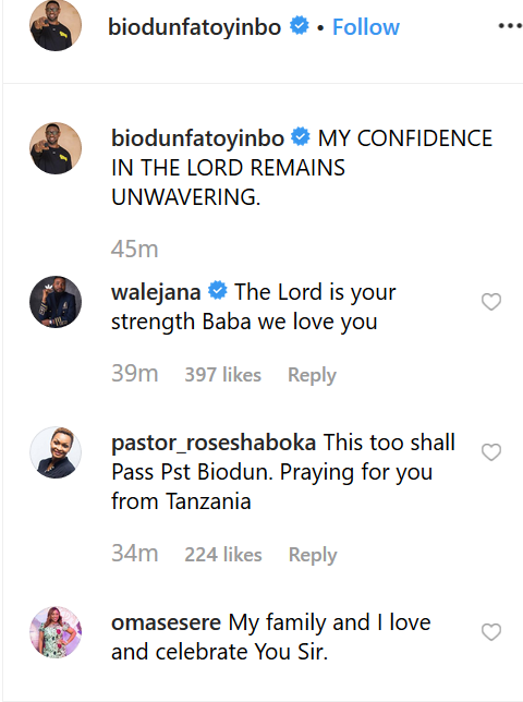 Rape scandal: Pastor Biodun Fatoyinbo steps down as senior pastor of COZA