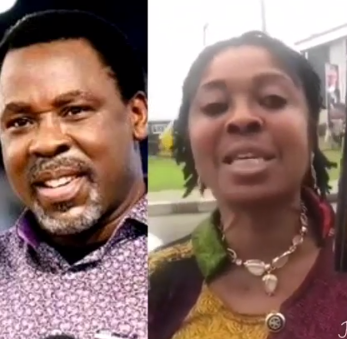 Lady accuses TB Joshua of sexually abusing her while she was a member of his church